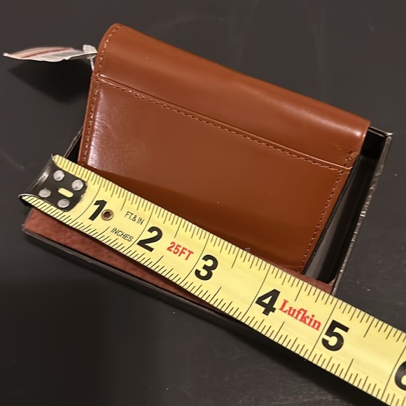 FASSO ELBA  NEW WALLET NEVER WORN TRIFOLD - Picture 3 of 9